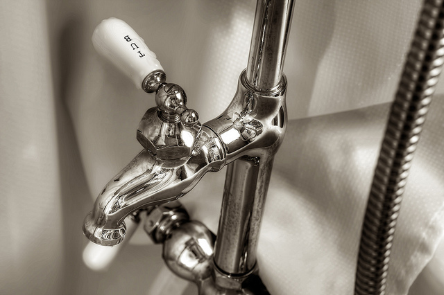 a faucet handle